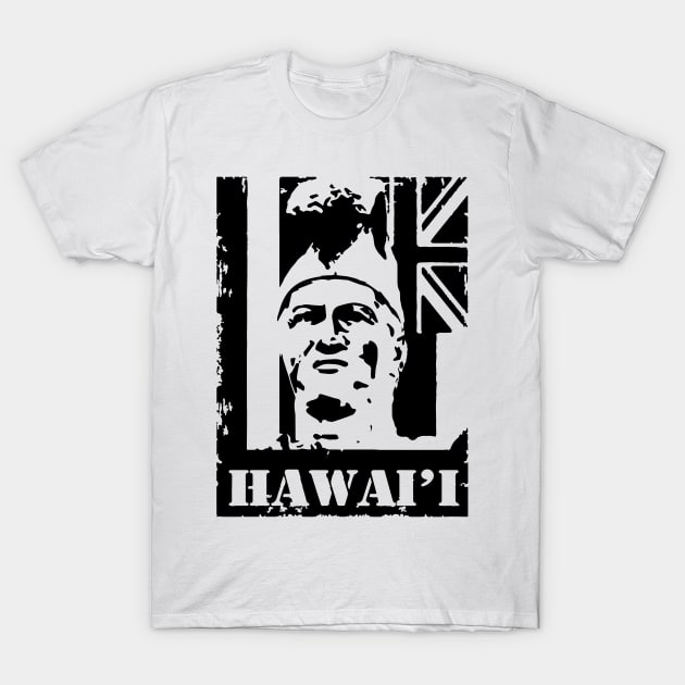 Hawai'i King Kamehameha by Hawaii Nei All Day T-Shirt by hawaiineiallday